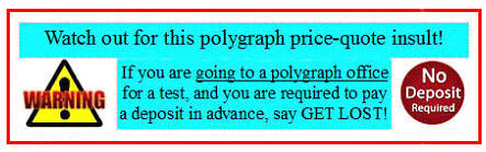 polygraph exam in Galt CA